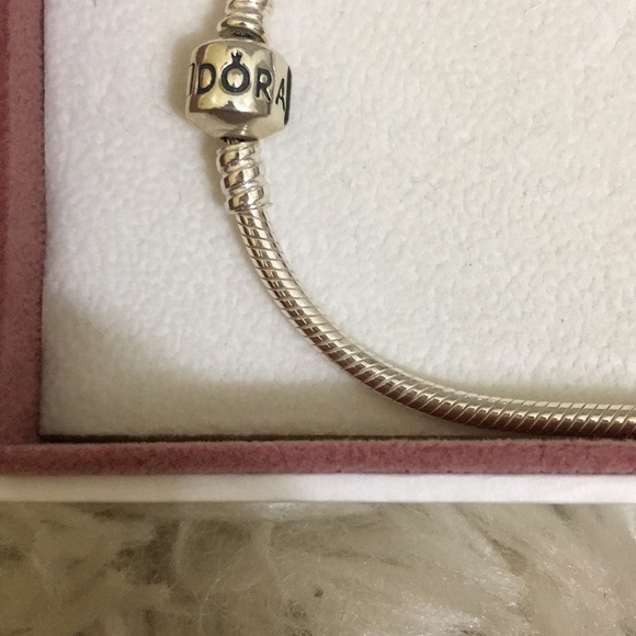 Pandora Charm Bracelet with duck charm - Picture 5 of 6